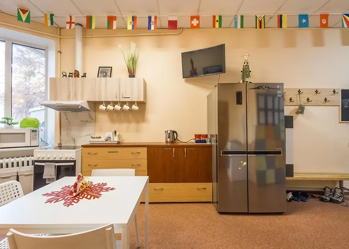 דירה Center - Self-check In קובנה